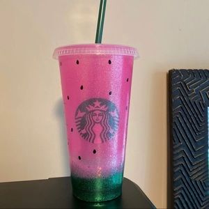 Watermelon inspired tumbler